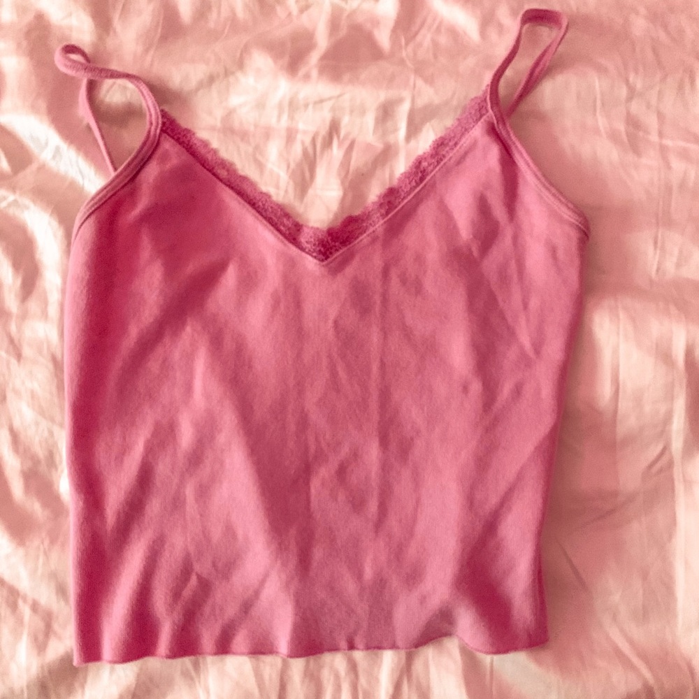 Pink Nicolette tank